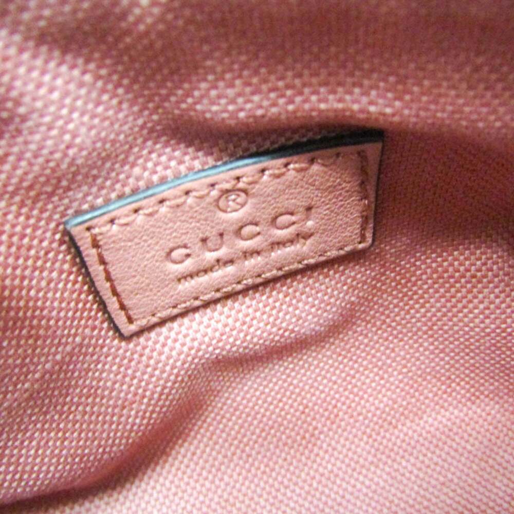 GUCCI Pink Leather Shoulder Bag - Picture 12 of 12